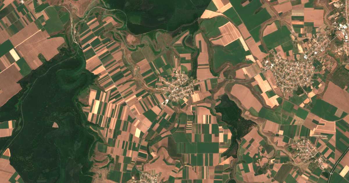 Mapa por satélite de Oven