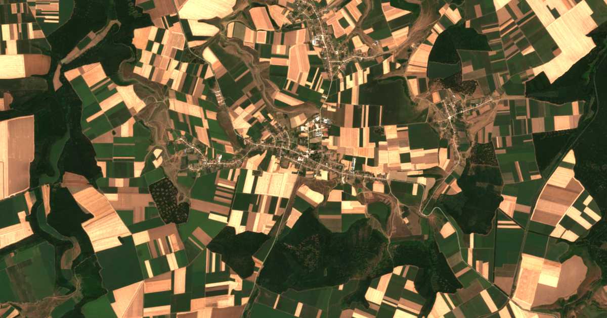 Mapa por satélite de Paisievo