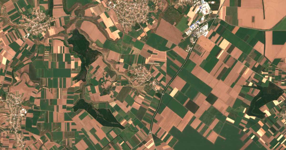 Mapa por satélite de Razdel