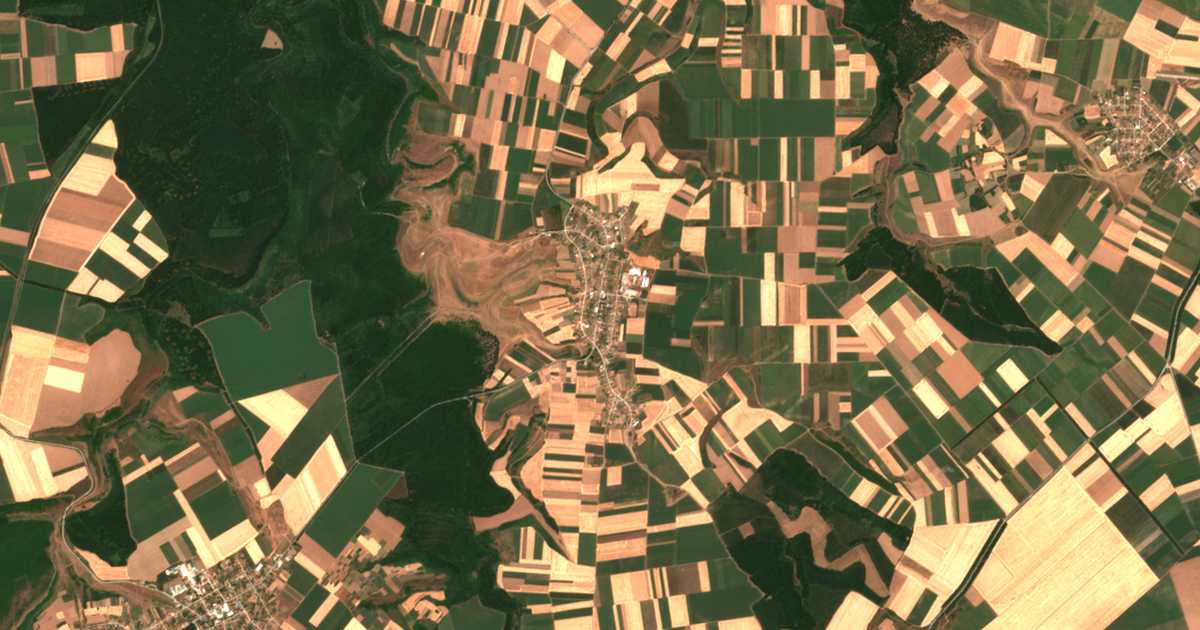 Mapa por satélite de Vokil