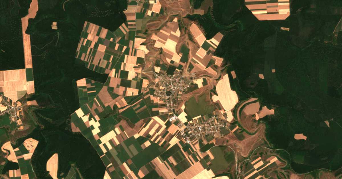 Mapa por satélite de Jarebica