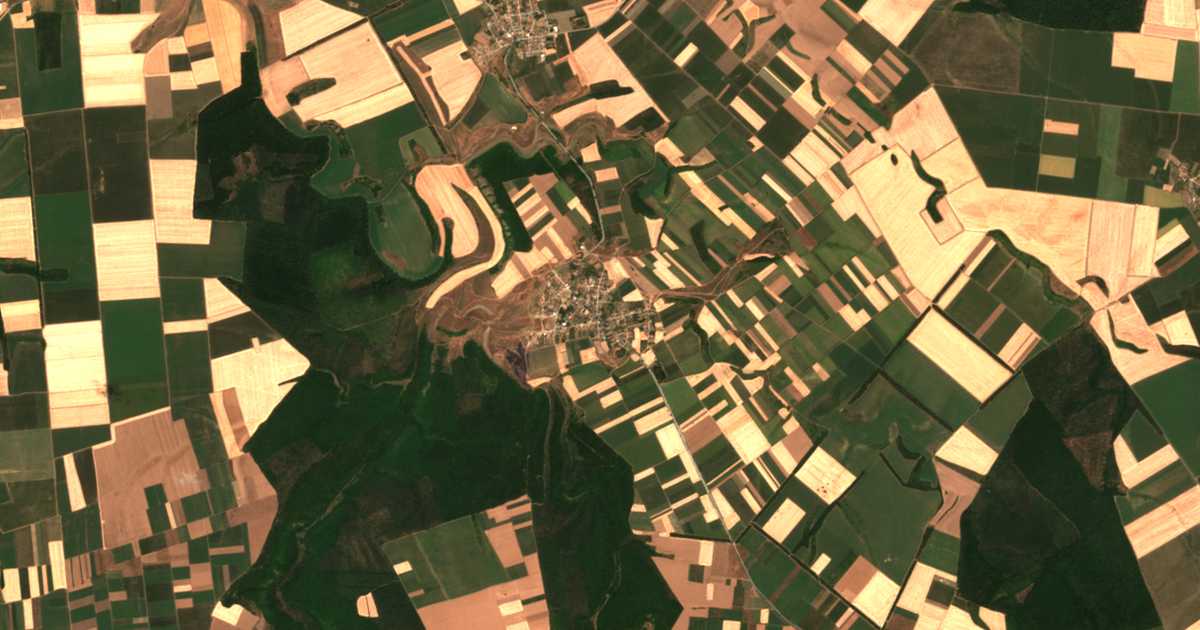 Mapa por satélite de Zlatoklas