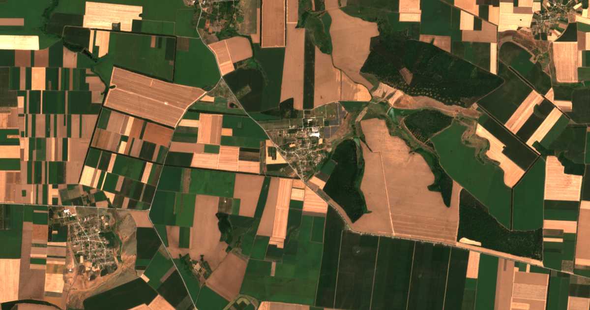 Mapa por satélite de Černogor