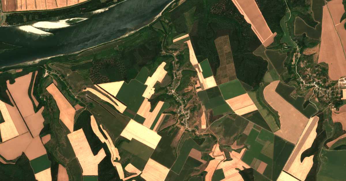 Mapa por satélite de Dolno-Ryakhovo