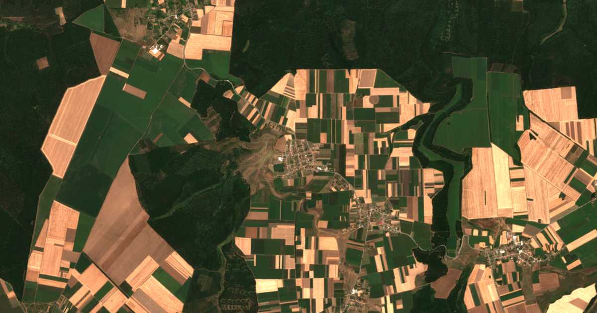 Mapa por satélite de Listec