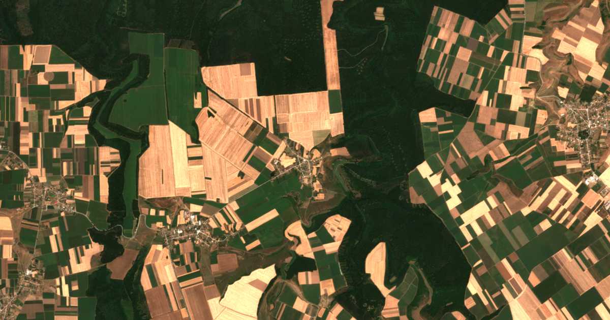 Mapa por satélite de Zarica