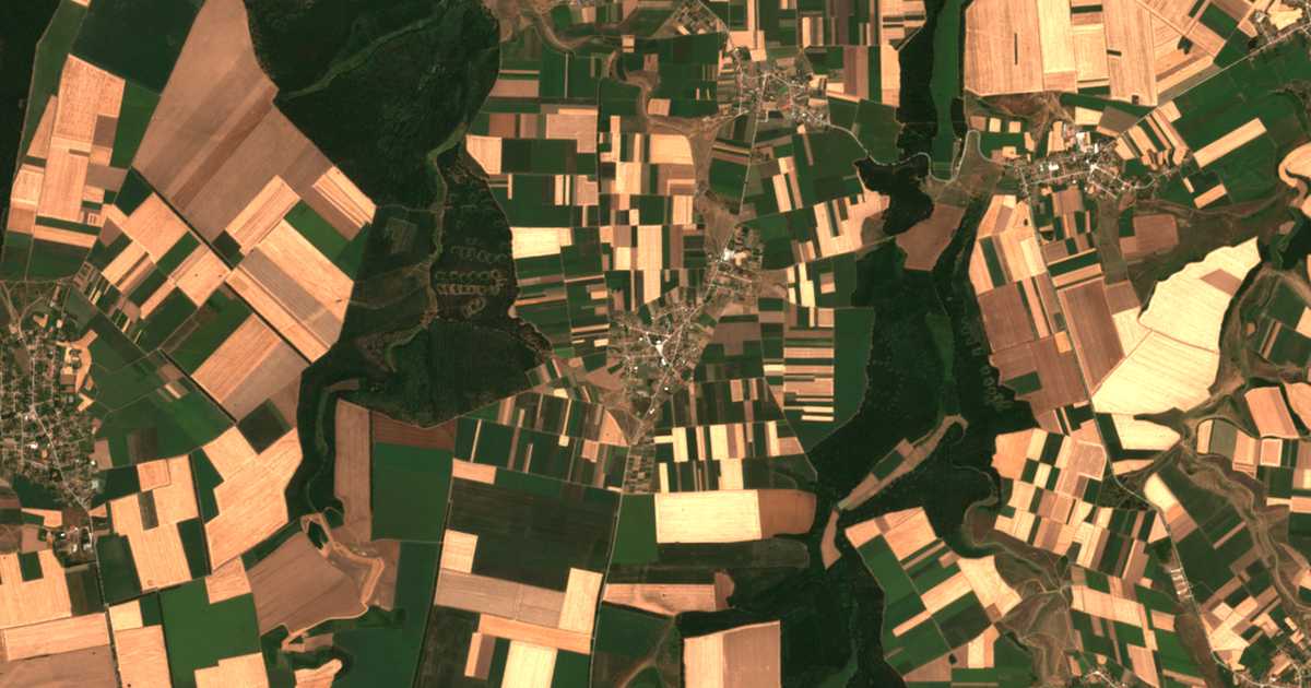 Mapa por satélite de Zebil