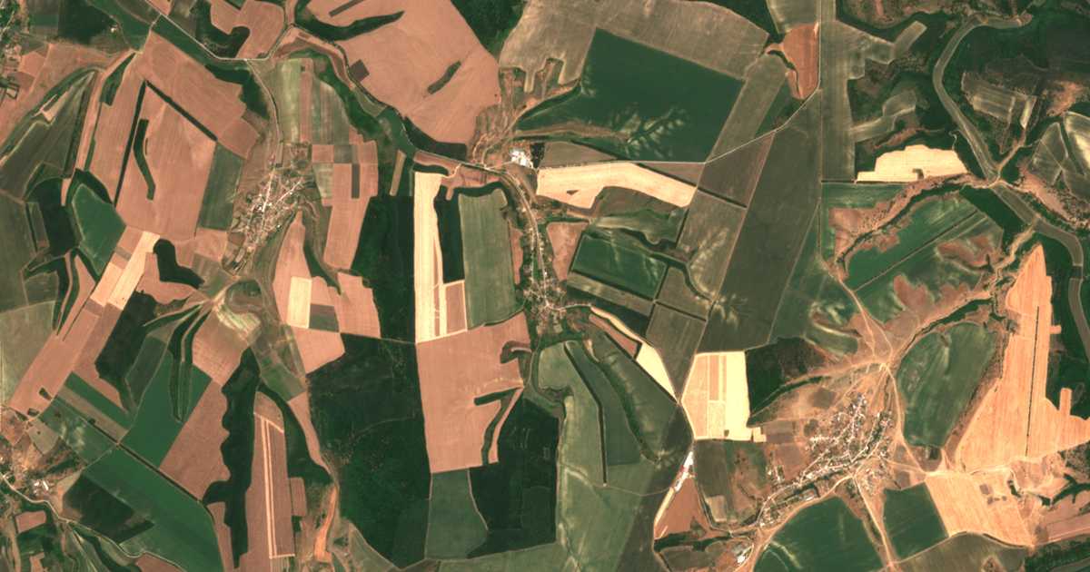 Mapa por satélite de Dobrudžanka