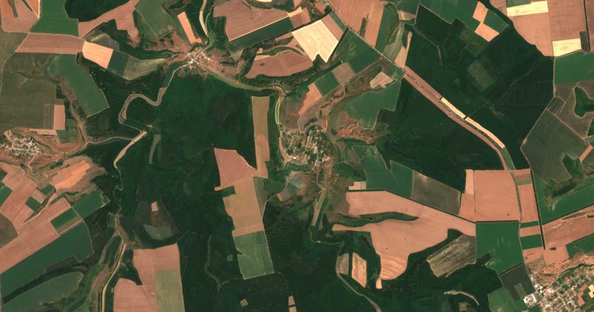 Mapa por satélite de Kamenci