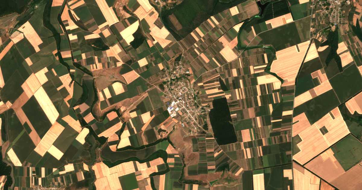 Mapa por satélite de Iskra