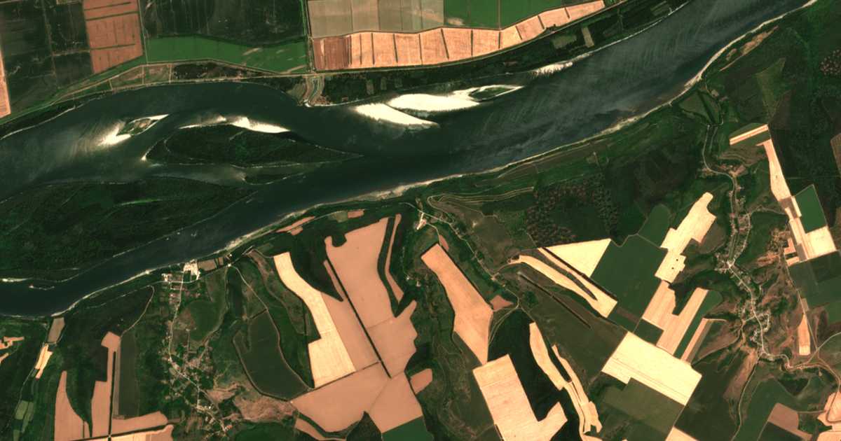 Mapa por satélite de Dunavec