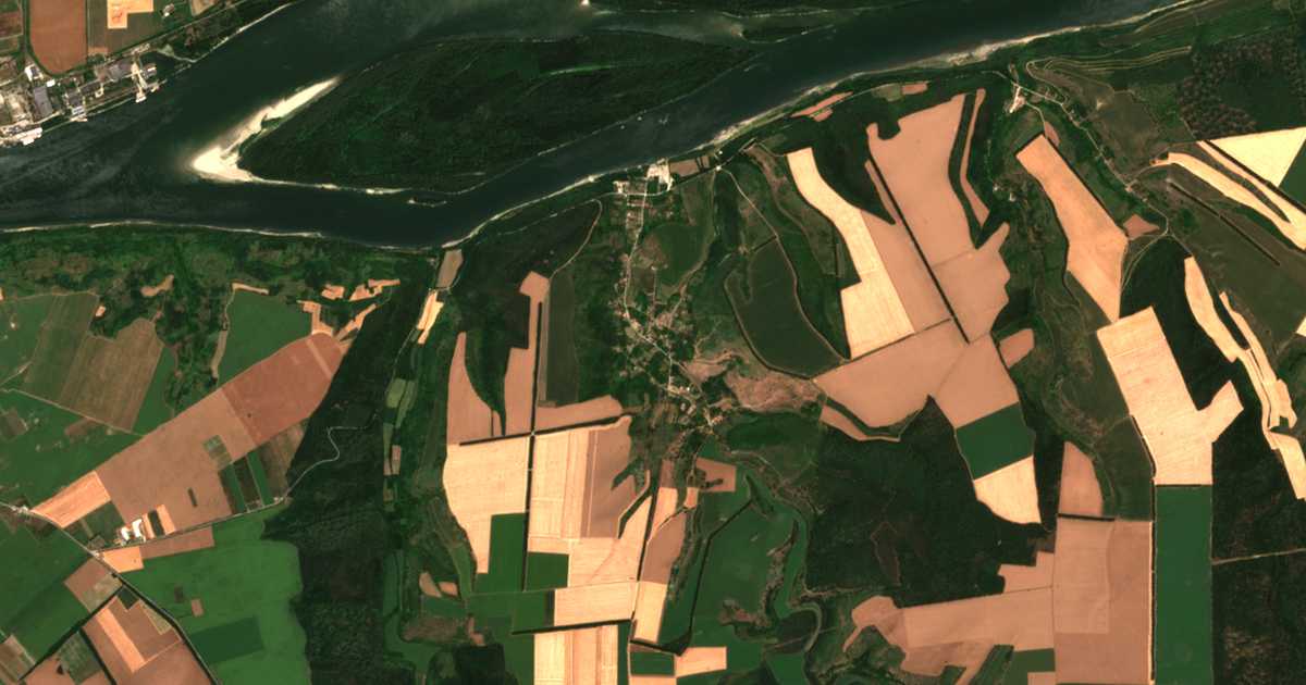 Mapa por satélite de Požarevo