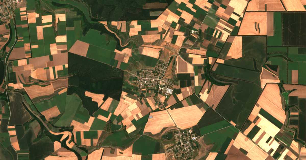 Mapa por satélite de Šumenci