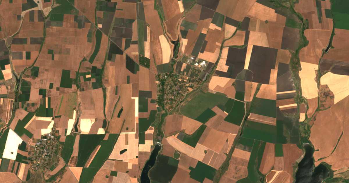 Mapa por satélite de Bjal kladenec