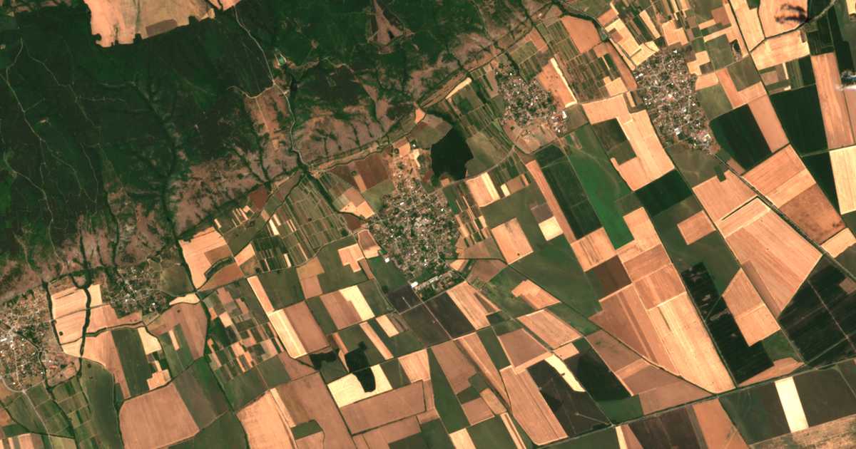 Mapa por satélite de Karanovo