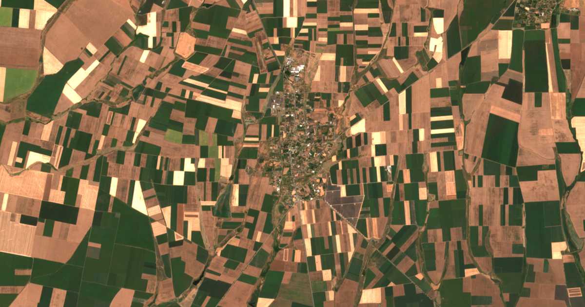 Mapa por satélite de Mlekarevo
