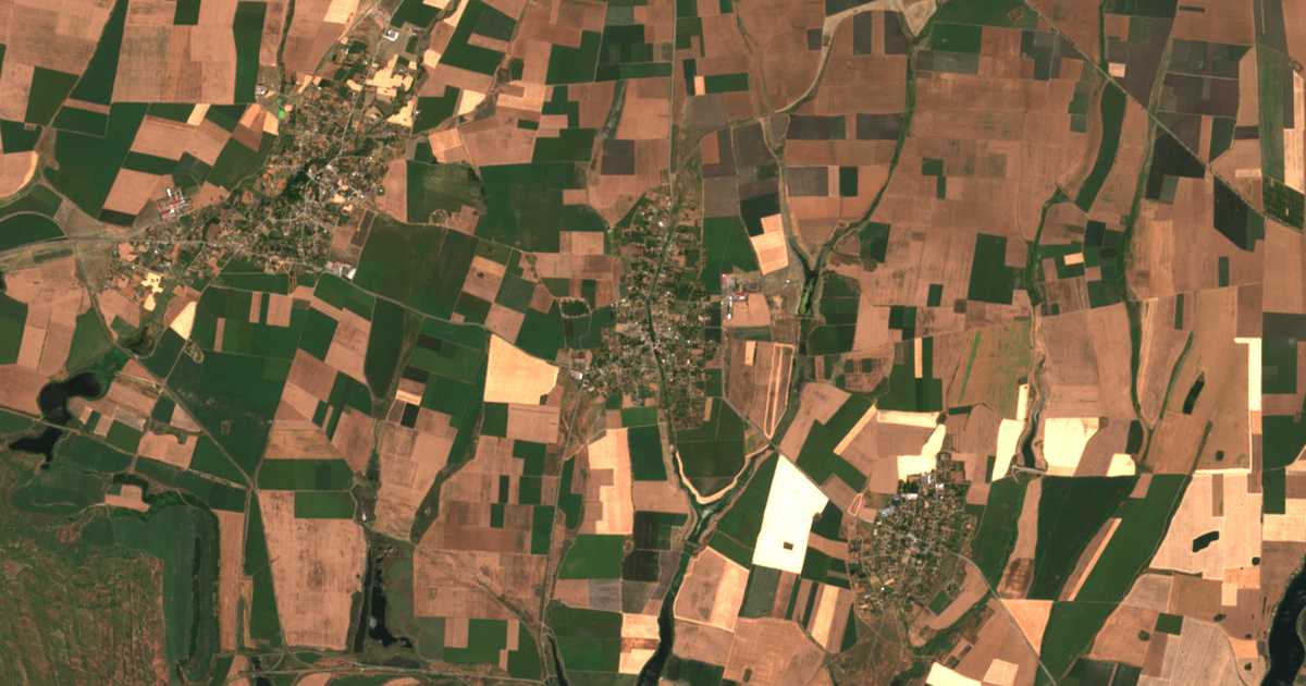 Mapa por satélite de Novoselec