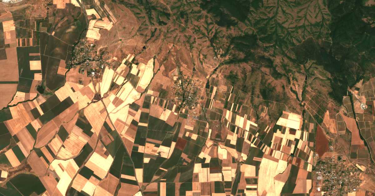Mapa por satélite de Sokol
