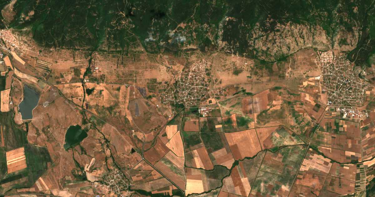 Mapa por satélite de Sborishte