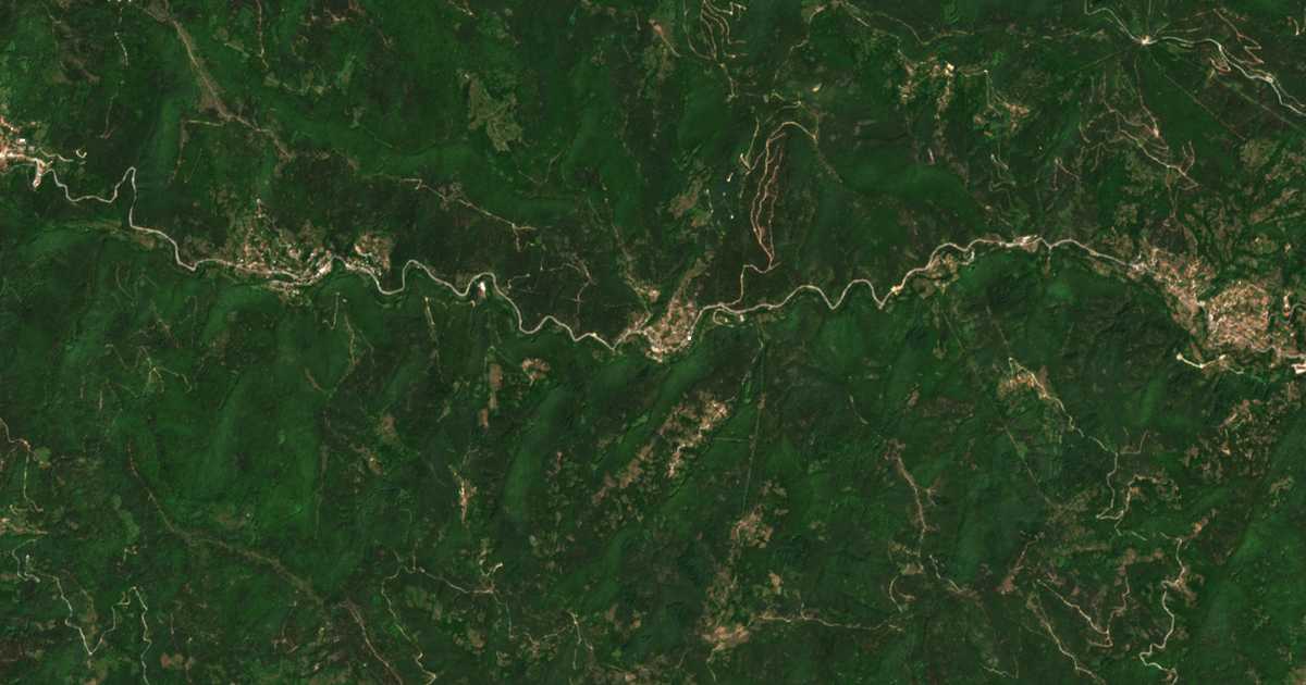 Mapa por satélite de Malka Arda