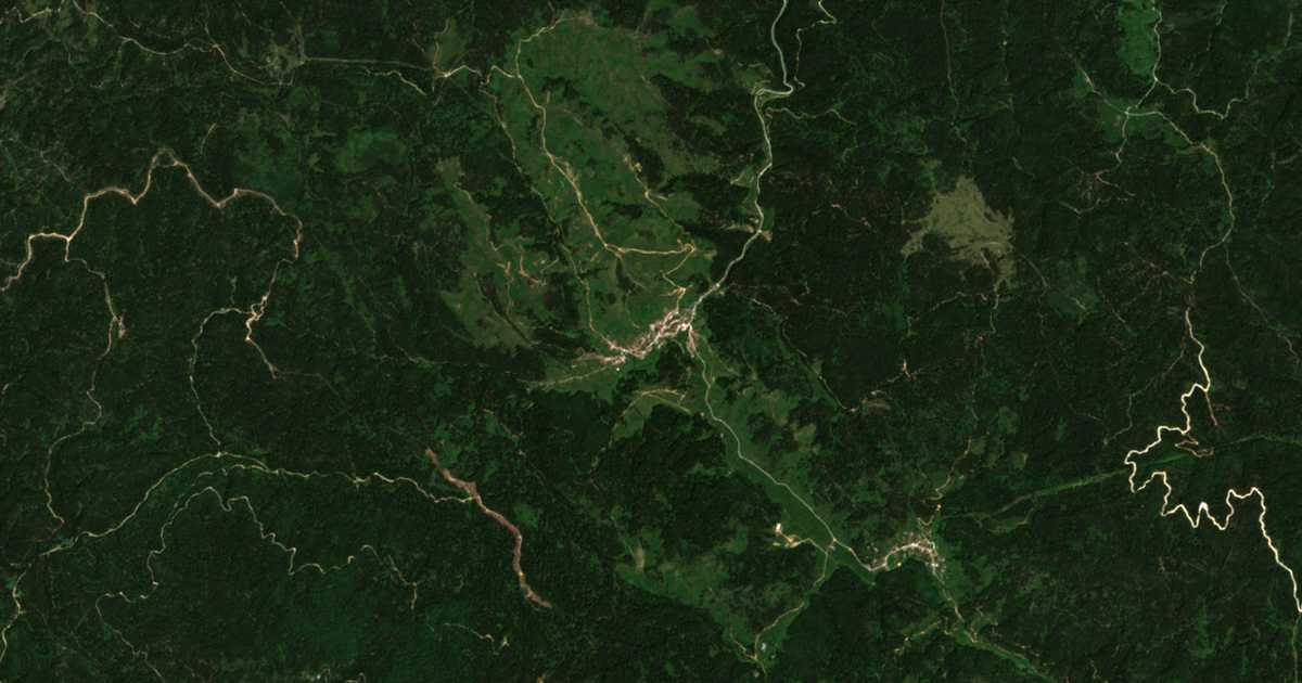 Mapa por satélite de Bujnovo