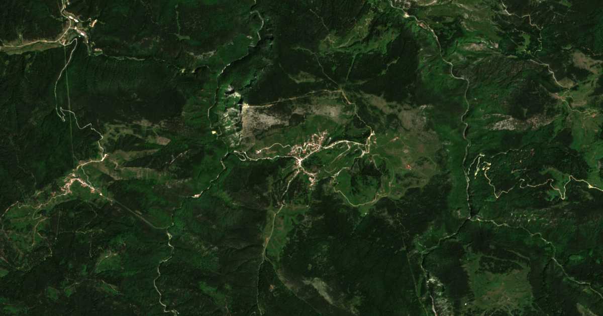 Mapa por satélite de Jagodina