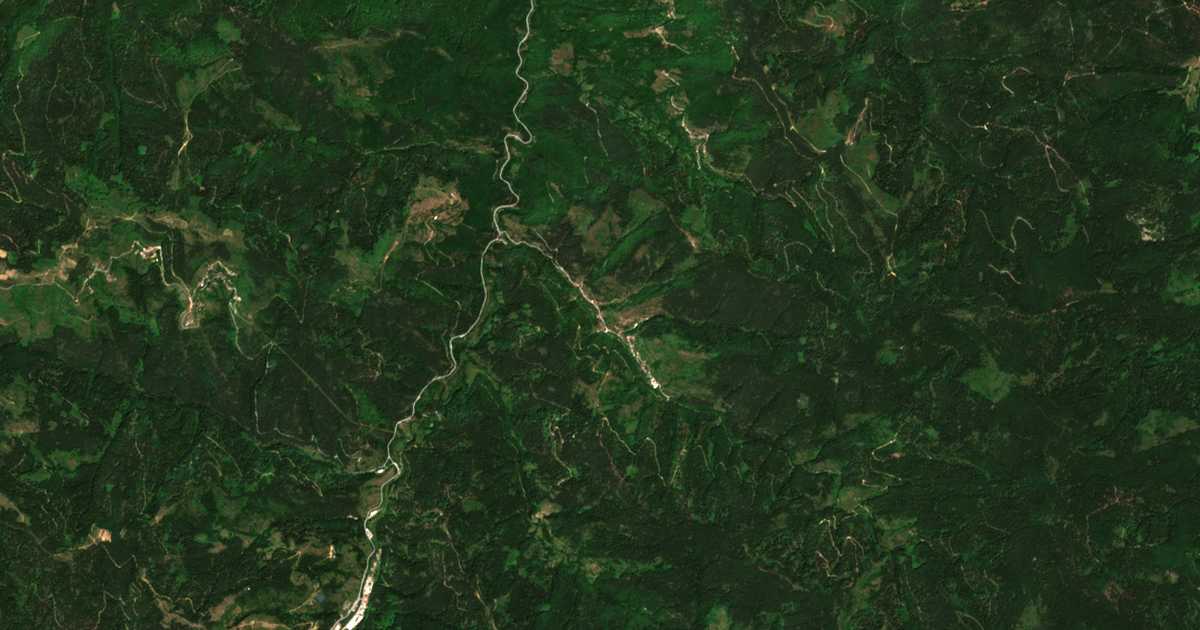 Mapa por satélite de Bogutevo