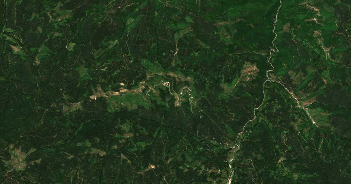 Mapa por satélite de Zornica