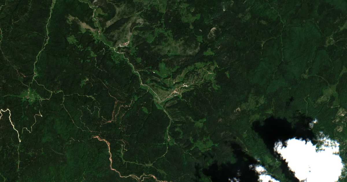 Mapa por satélite de Kesten