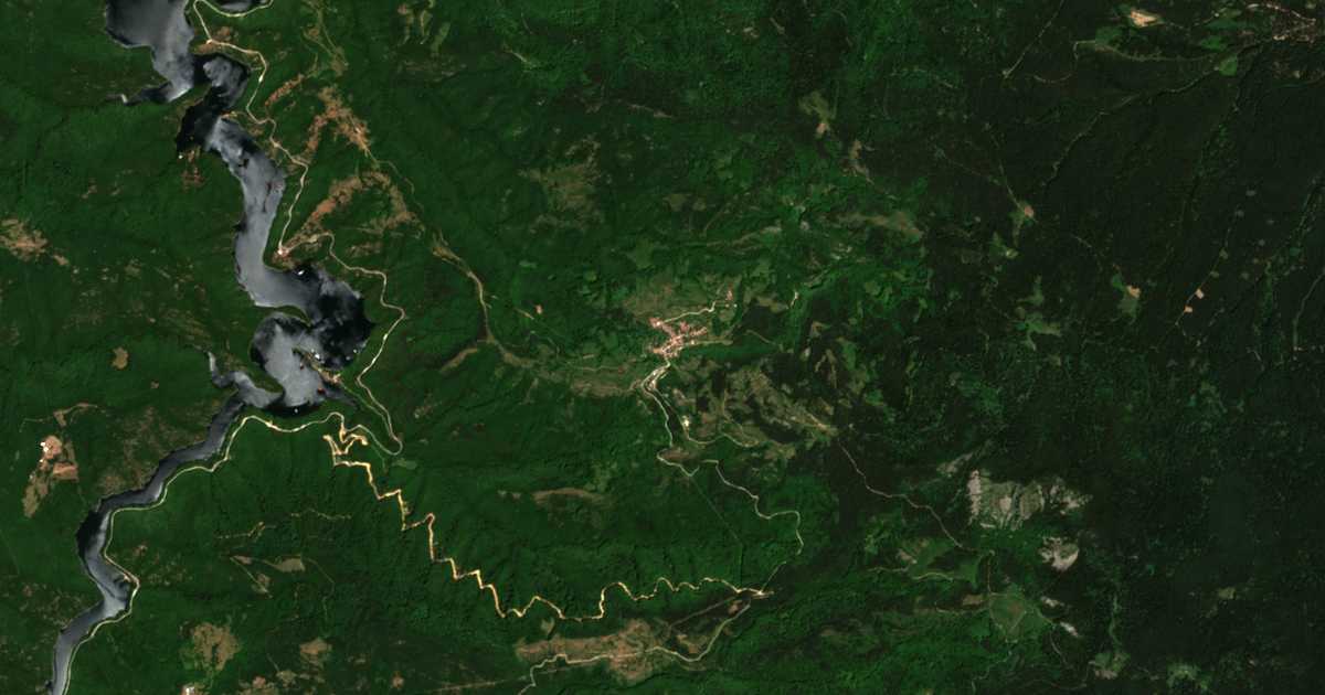 Mapa por satélite de Osikovo