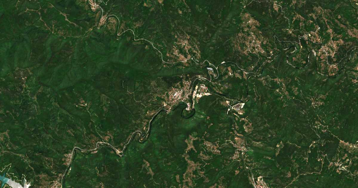 Mapa por satélite de Srednogorci