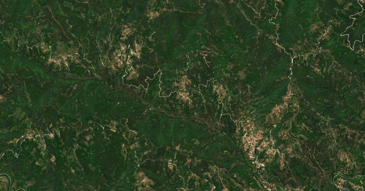 Mapa por satélite de Studena