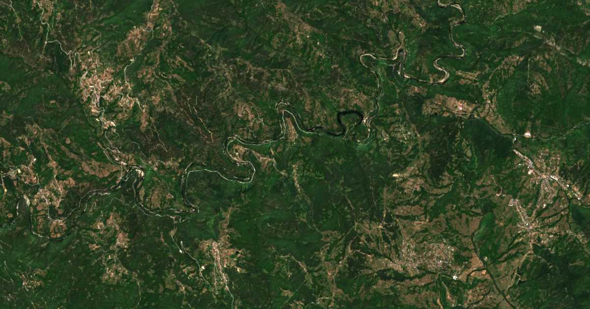 Mapa por satélite de Vehtino