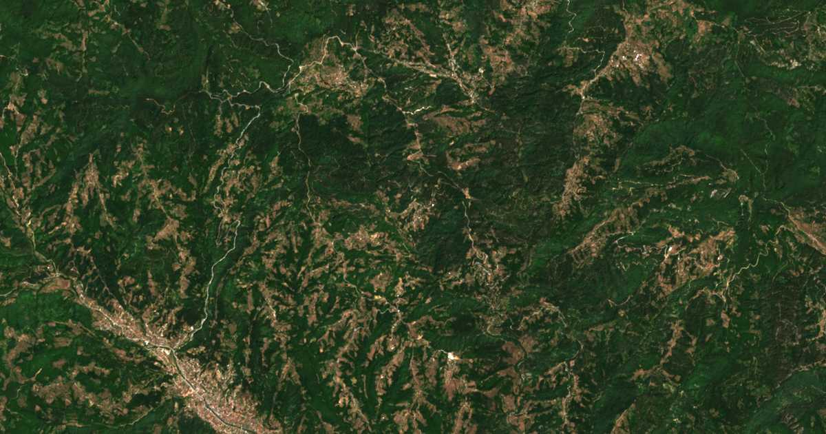 Mapa por satélite de Dimanovo