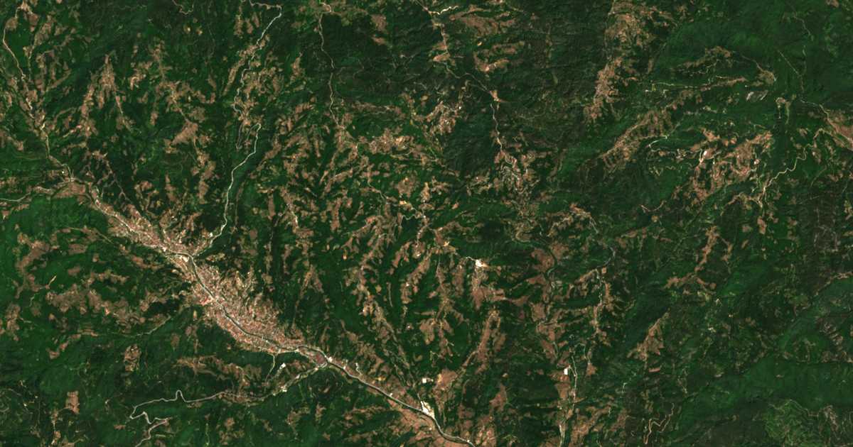 Mapa por satélite de Elenka