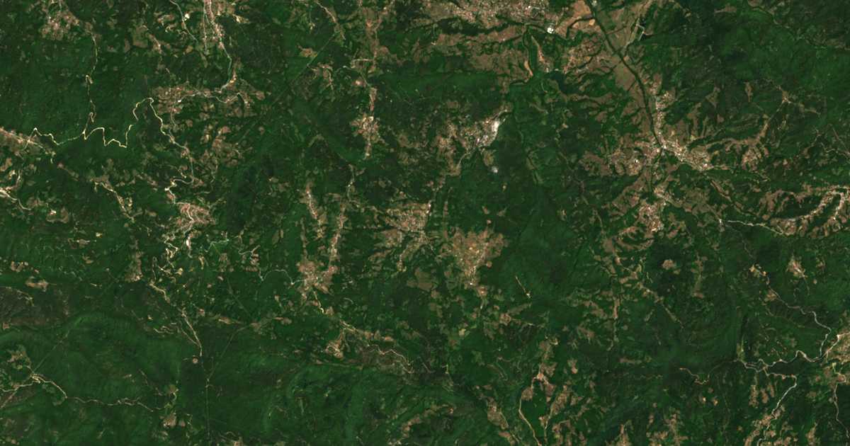 Mapa por satélite de Ogradna