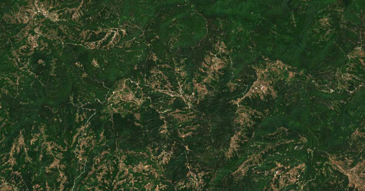 Mapa por satélite de Sredec