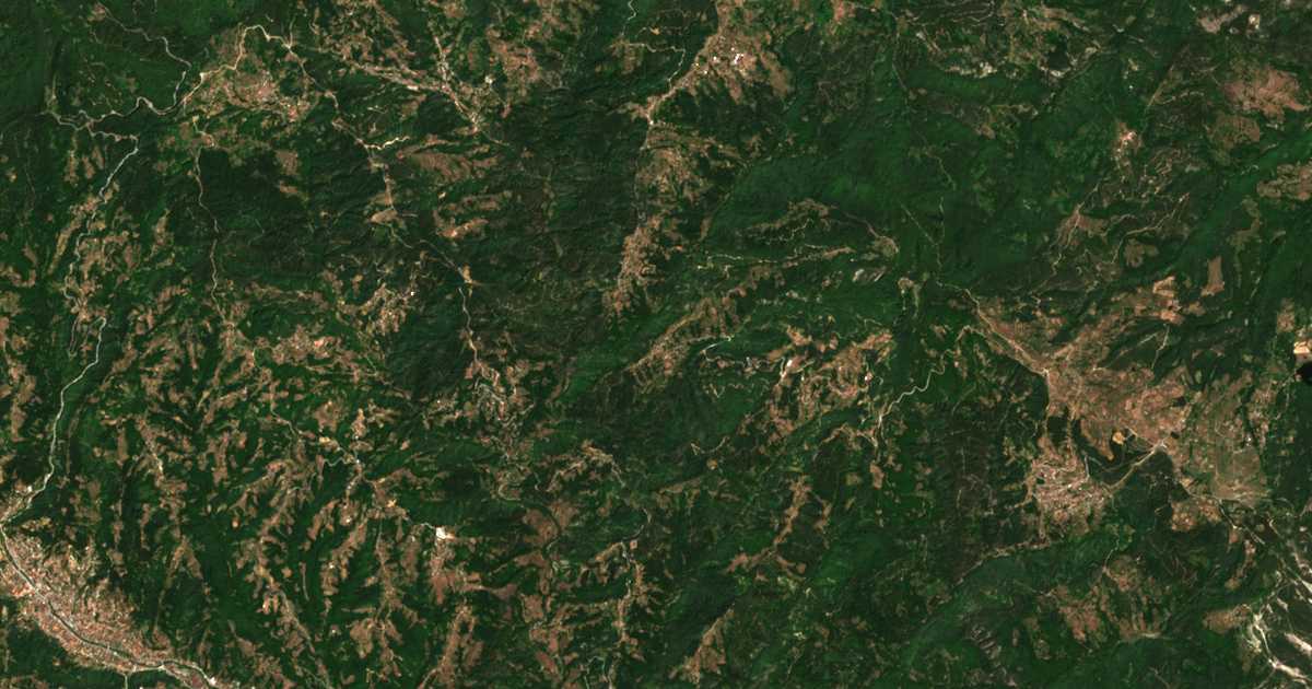 Mapa por satélite de Tǎnka bara
