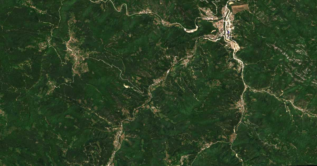 Mapa por satélite de Bǎrčevo