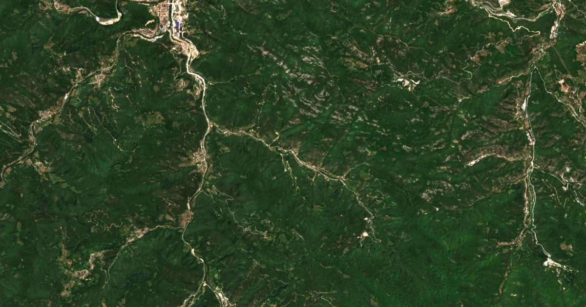 Mapa por satélite de Ribnica