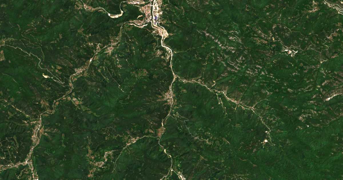 Mapa por satélite de Sopotot