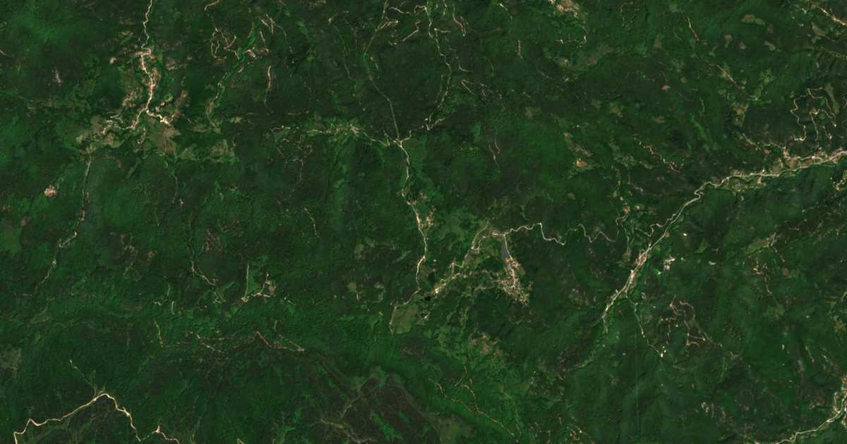 Mapa por satélite de Gorovo