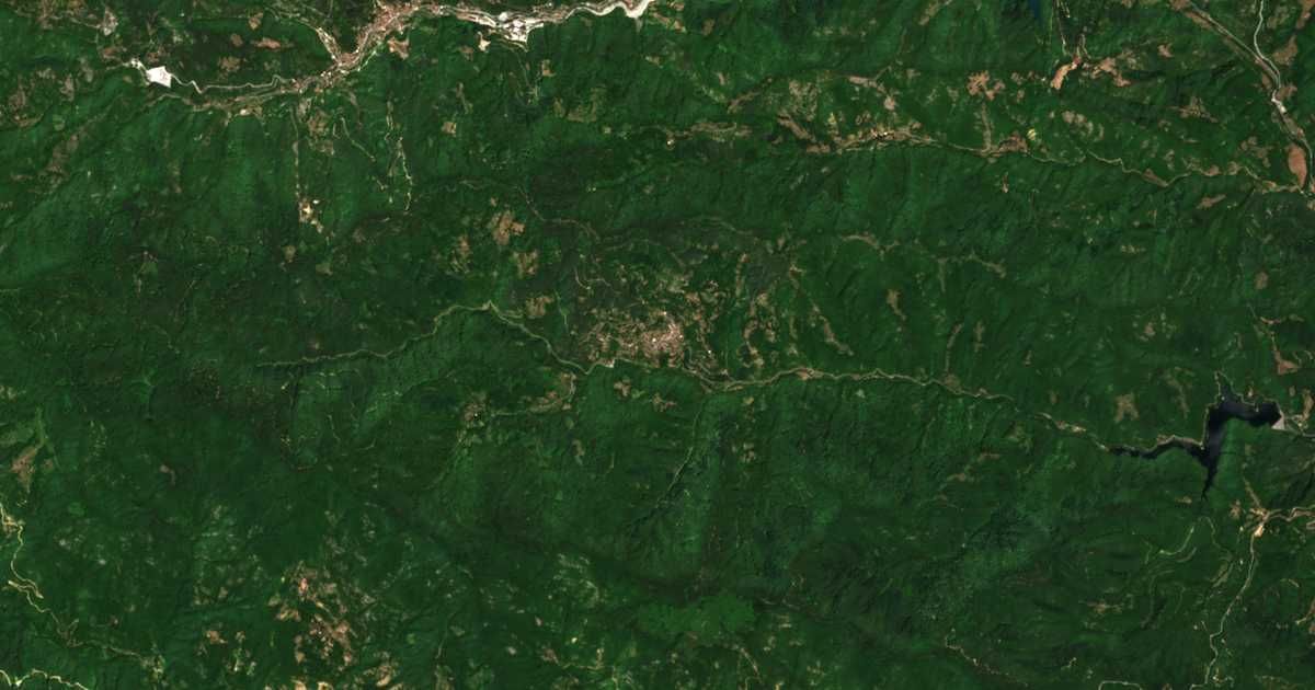 Mapa por satélite de Alamovci