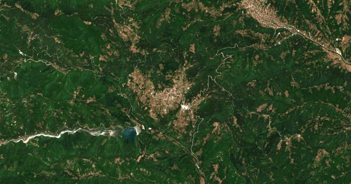 Mapa por satélite de Starcevo