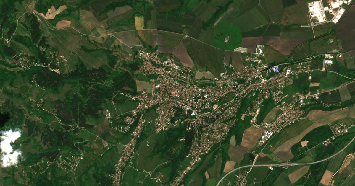 Mapa por satélite de Bankia