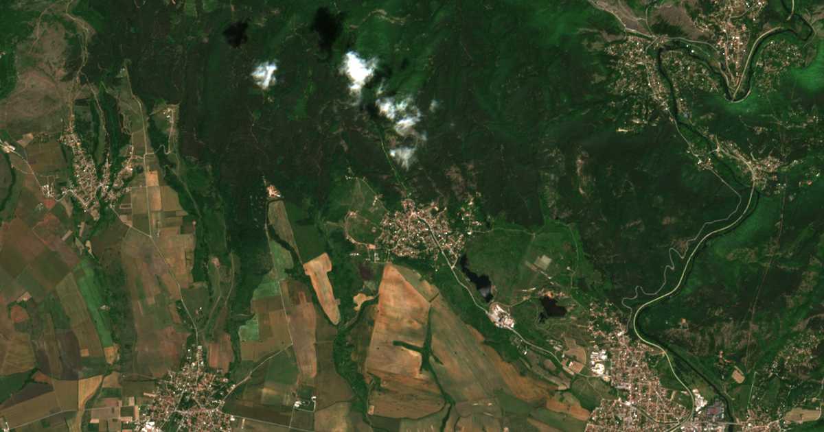 Mapa por satélite de Kǎtina