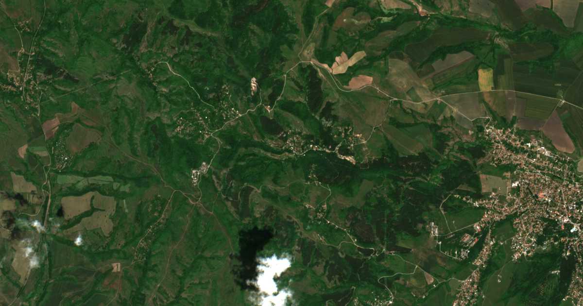 Mapa por satélite de Klisura