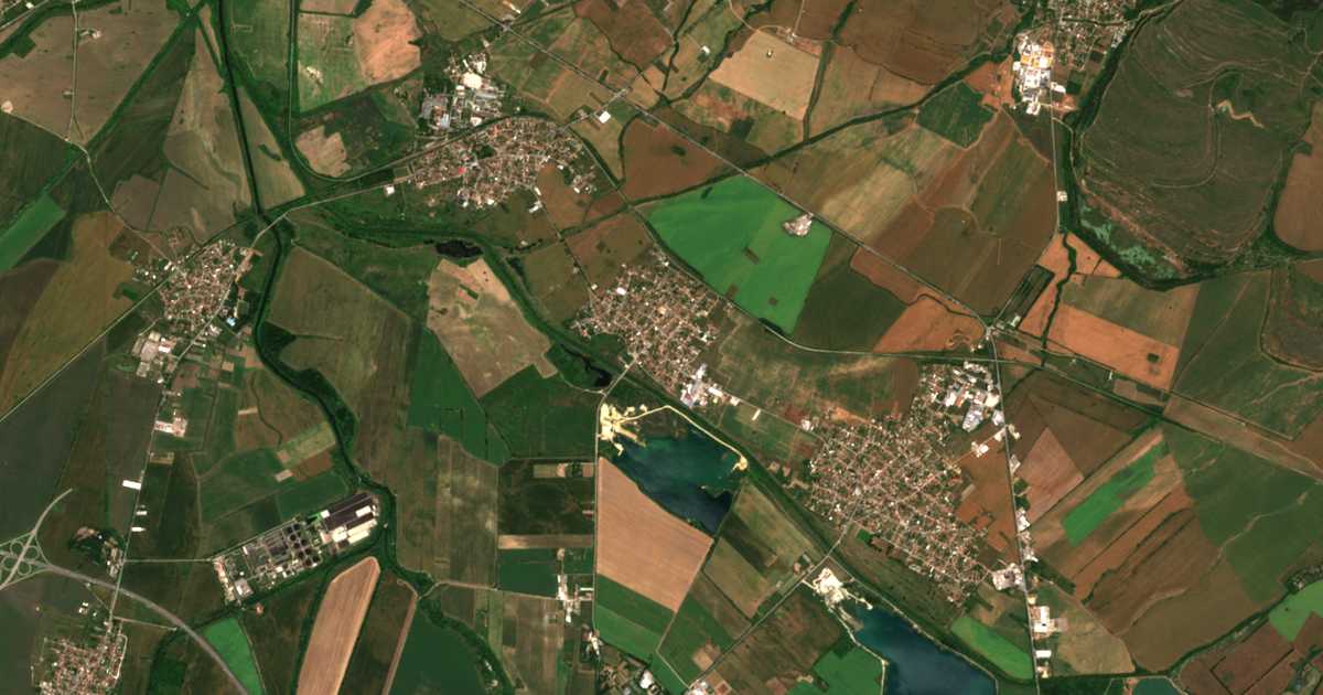 Mapa por satélite de Negovan