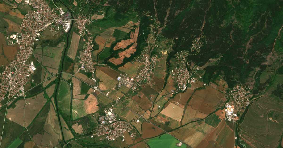 Mapa por satélite de Podgumer