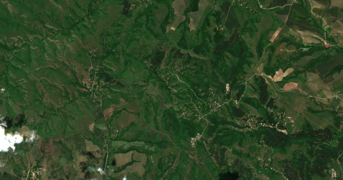 Mapa por satélite de Mala Rakovica